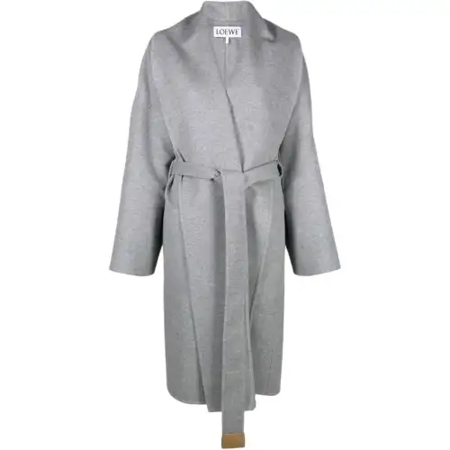 LOEWE Coats Women's Gray Moderate