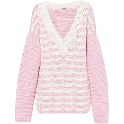 MIU MIU FW21 Sweater Women's Pink