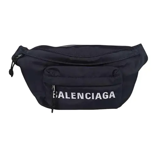 Balenciaga Nylon Sling Bag One Shoulder Crossbody Fanny Pack Regular Men's Marine Blue