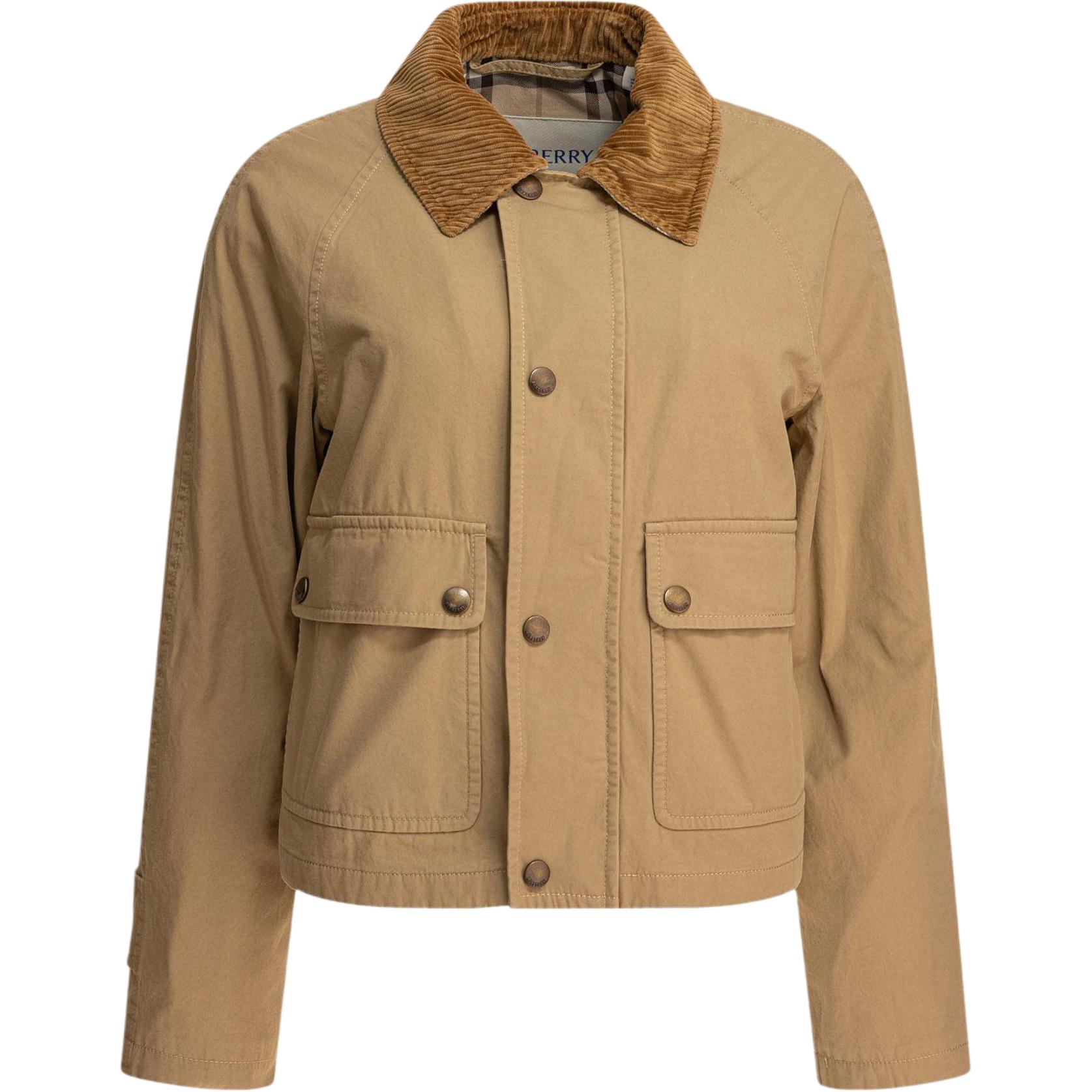 Женская куртка Burberry SS25 (бежевая)