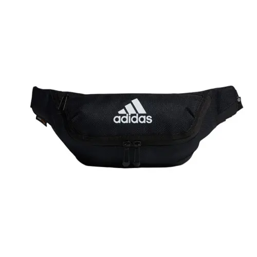 Adidas Recycled Material Polyester Gym Bag, Fanny Pack Regular Unisex Black