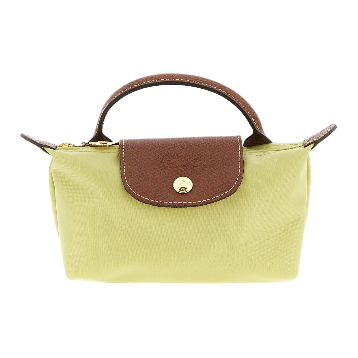 Женская сумка LONGCHAMP Le Pliage (фисташковая)
