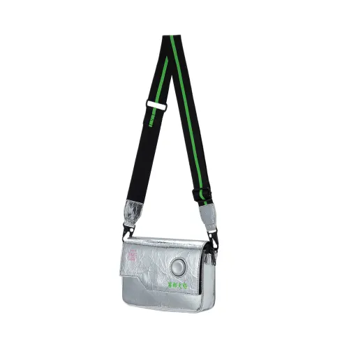 Li Ning Pu Shoulder Bag, Crossbody Bag Regular Unisex Silver