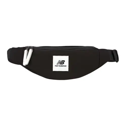 New Balance Athleisure Polyester One Shoulder Crossbody Fanny Pack Regular Unisex Black