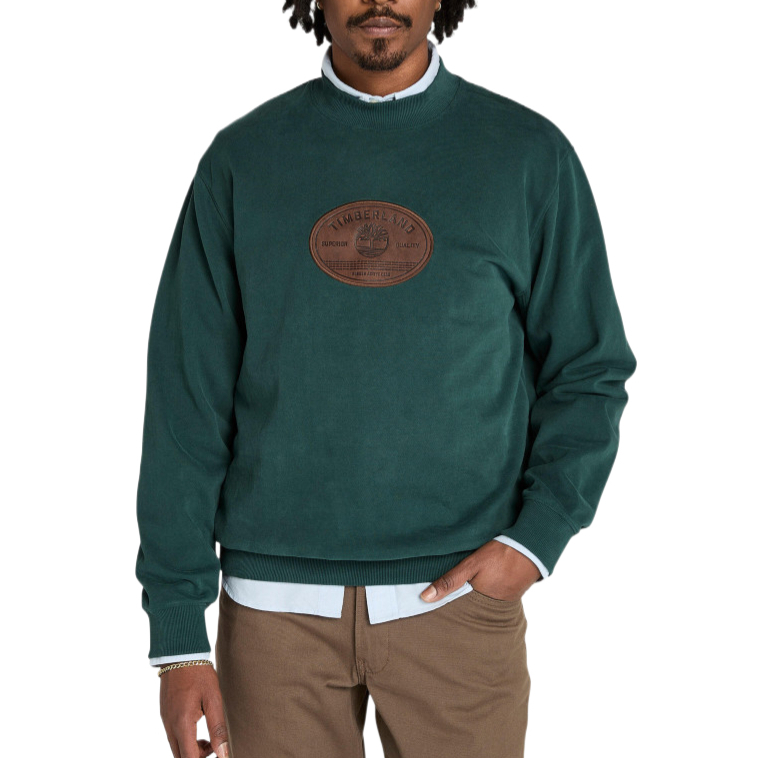 Мужское худи Timberland Crewneck Sweatshirt (серое)