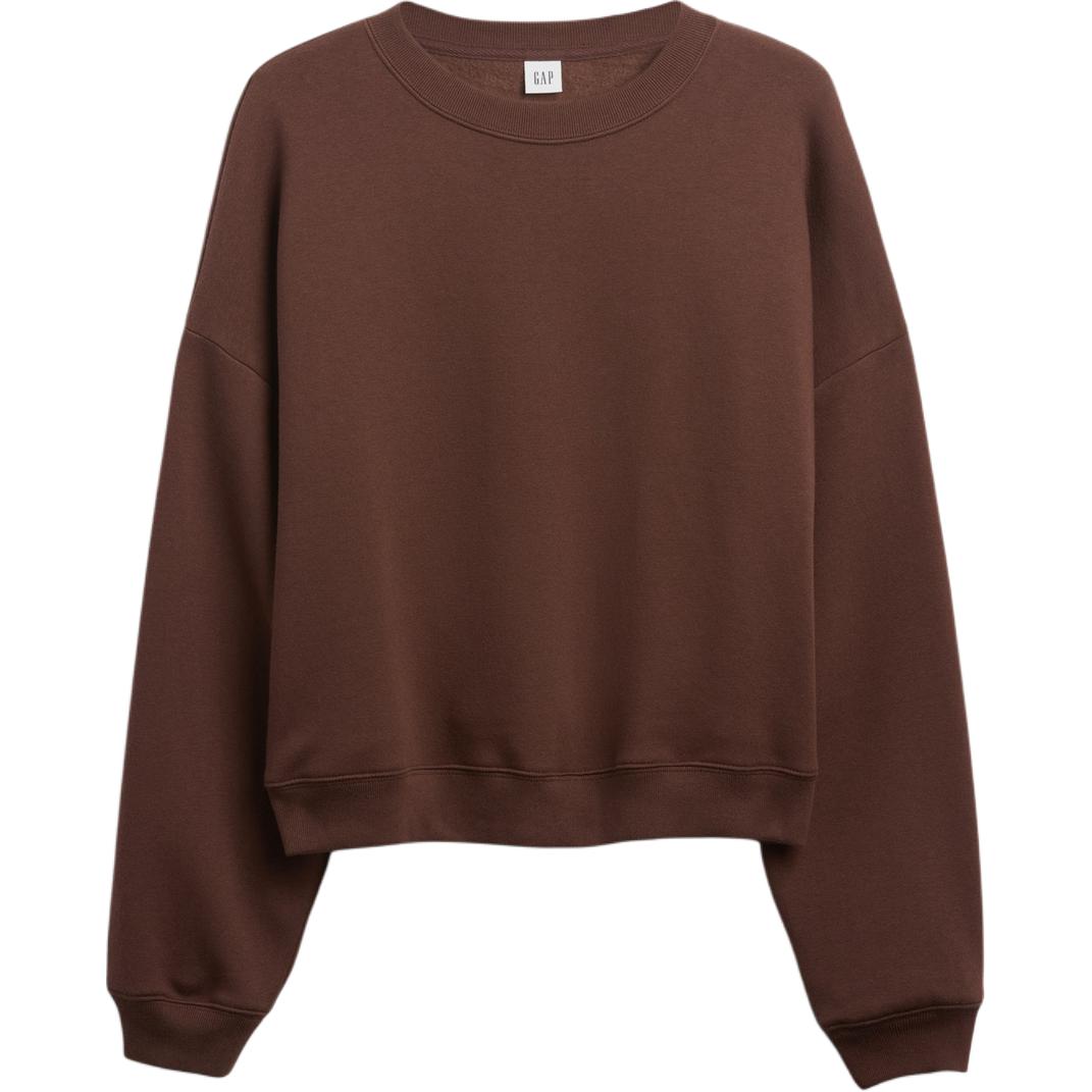 Женское худи GAP Oversized Hoodie (серое)