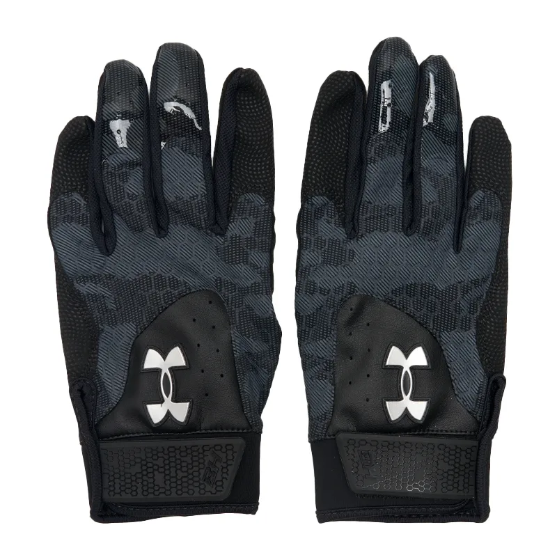 Under Armour Polyester, Elastane Gloves Men's Black