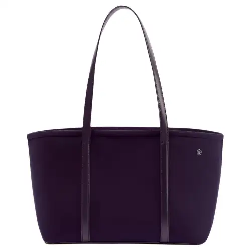 Loro Piana Cashmere One Shoulder Handbag Women's Purple