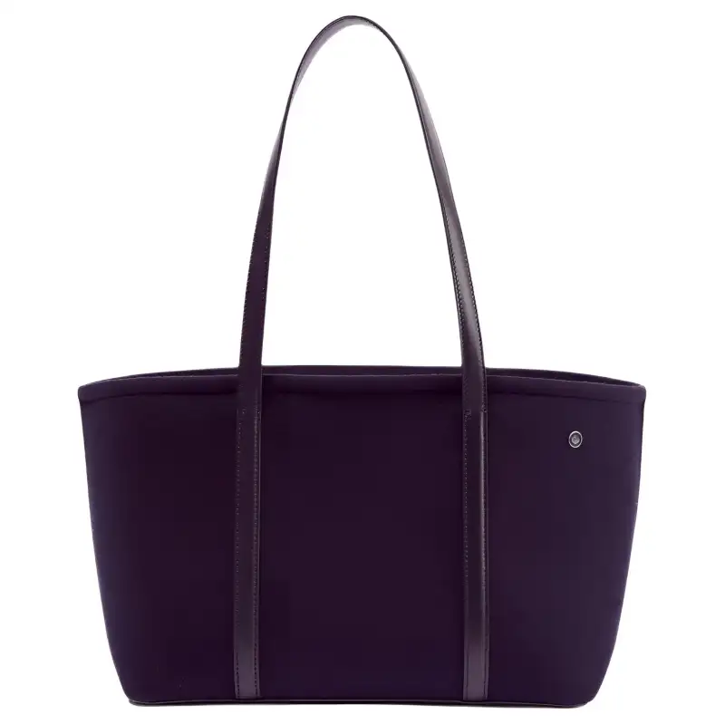 Loro Piana Cashmere One Shoulder Handbag Women's Purple
