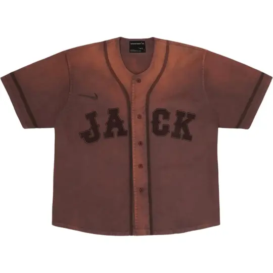 Travis Scott x Fragment x Nike Tokyo Jack Retro baseball jersey