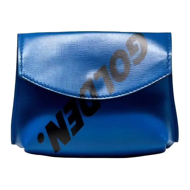 Golden Goose Leather Clutch Unisex Blue