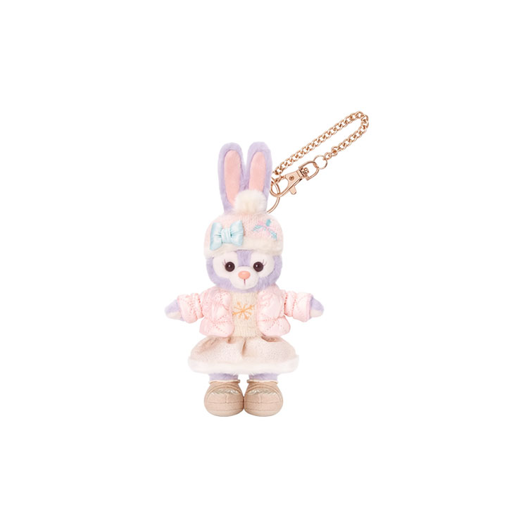 Disney Disney × DISNEYLAND 2025 Daffy and Friends Snow Pals Series Stellar Purple Plush Pendant Shanghai Disney 13cm high