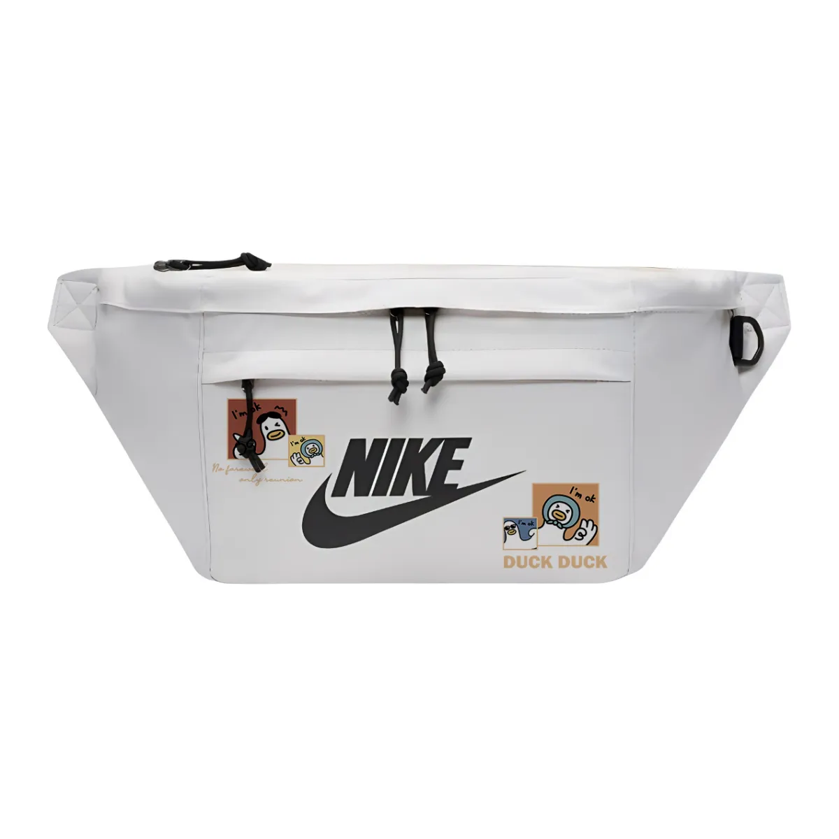 Nike Fabric BK Fanny Pack Shoulder Bags Regular Unisex White