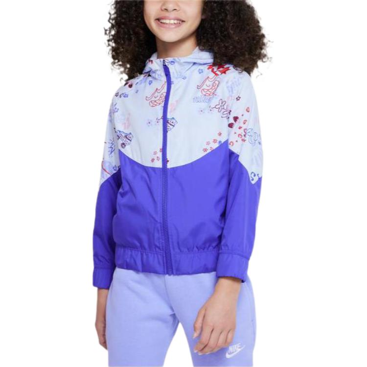 Мужская куртка Nike Nike Sportswear Icon Clash Windrunner (синяя)