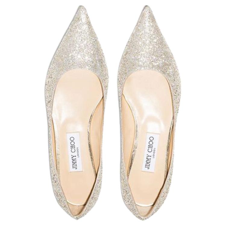 Jimmy Choo LOVE Casual Shoes Women's Platinum