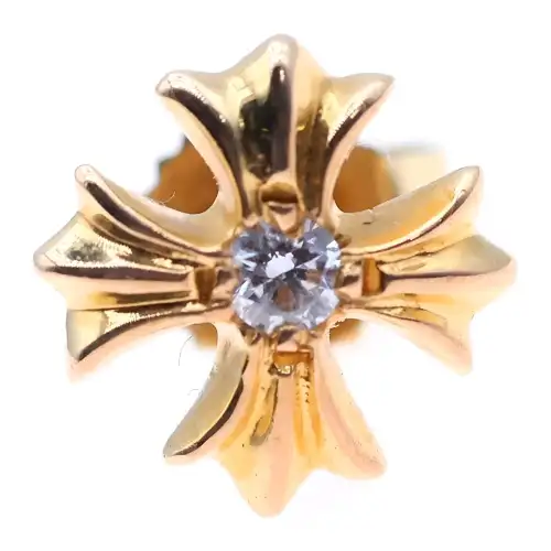 Chrome Hearts Stud Earrings Women's Gold