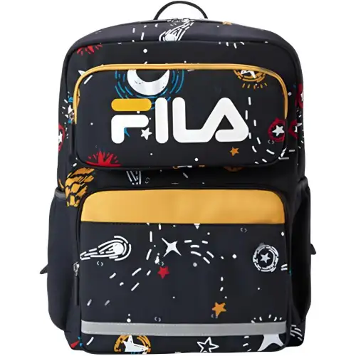 FILA KIDS Polyester Kids Bag Regular Kids' Mango Gold Yellow