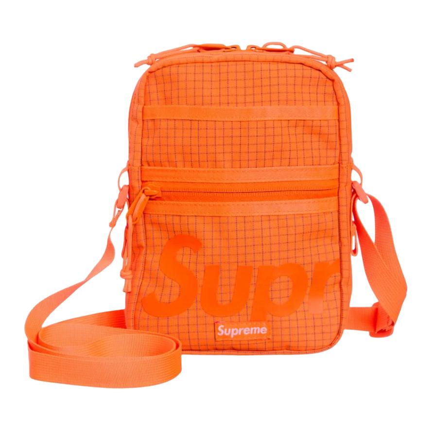 Мужская сумка Supreme SS24 Week 1 Logo (оранжевый) — фото 2