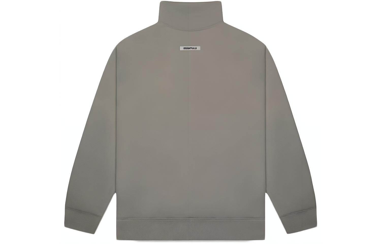 Худи Fear of God Essentials FW20 Pull-Over Mockneck Sweatshirt (серое) — фото 2