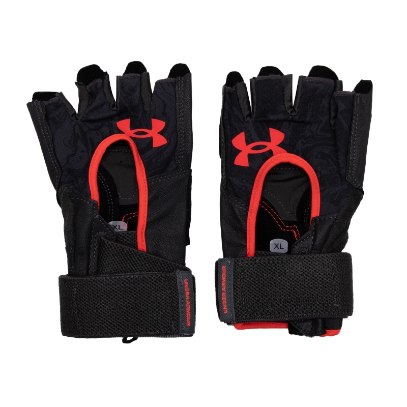 Мужские перчатки Under Armour Under Armour (черно-красные)