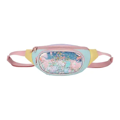 New Balance New balance, nylon small fuchsia belt bag, print