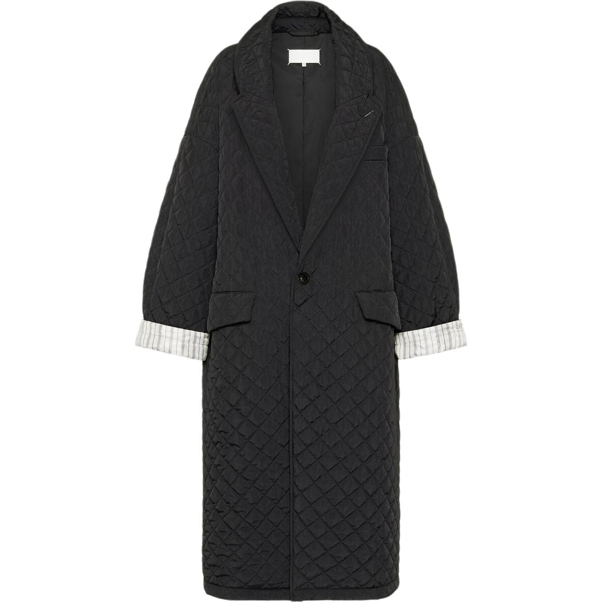 Женские пальто Maison Margiela (черное)