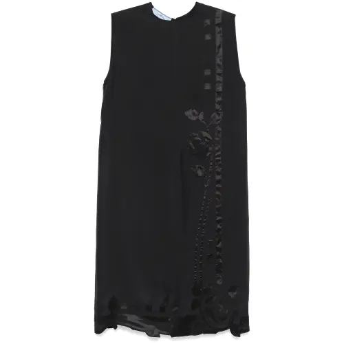 PRADA Crewneck Sleeveless Dress