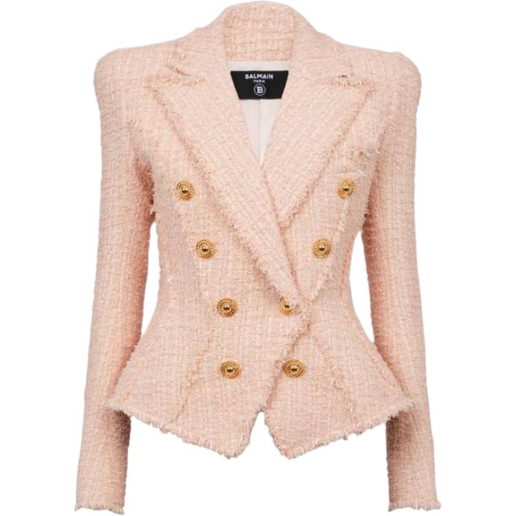 Женская куртка BALMAIN (розовая)