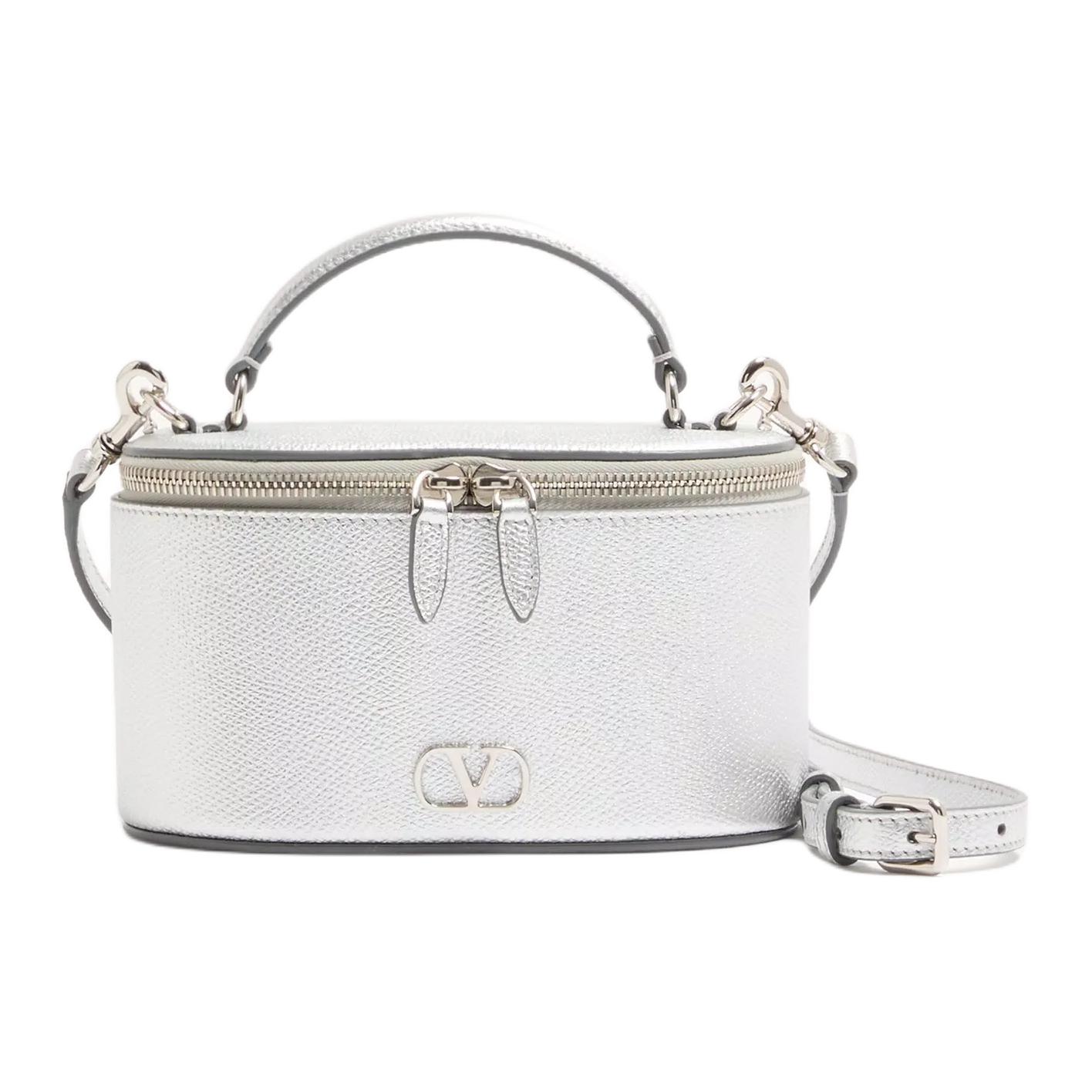Женская сумка Valentino VLogo Signature V (серебристый)