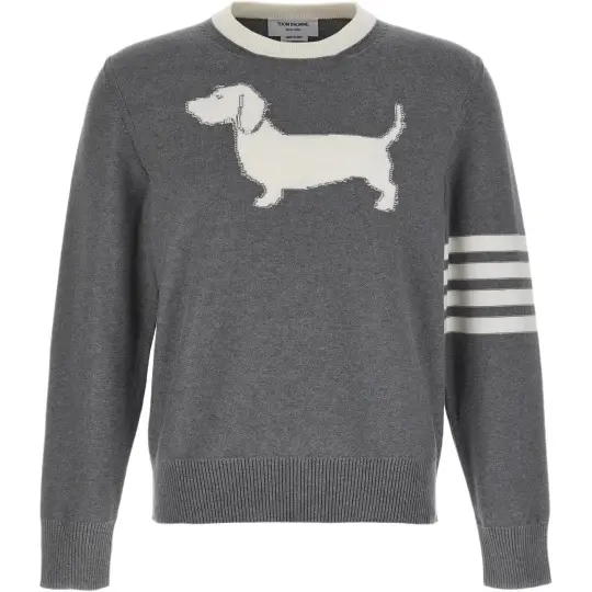 THOM BROWNE 4 Bar Hector Sweater