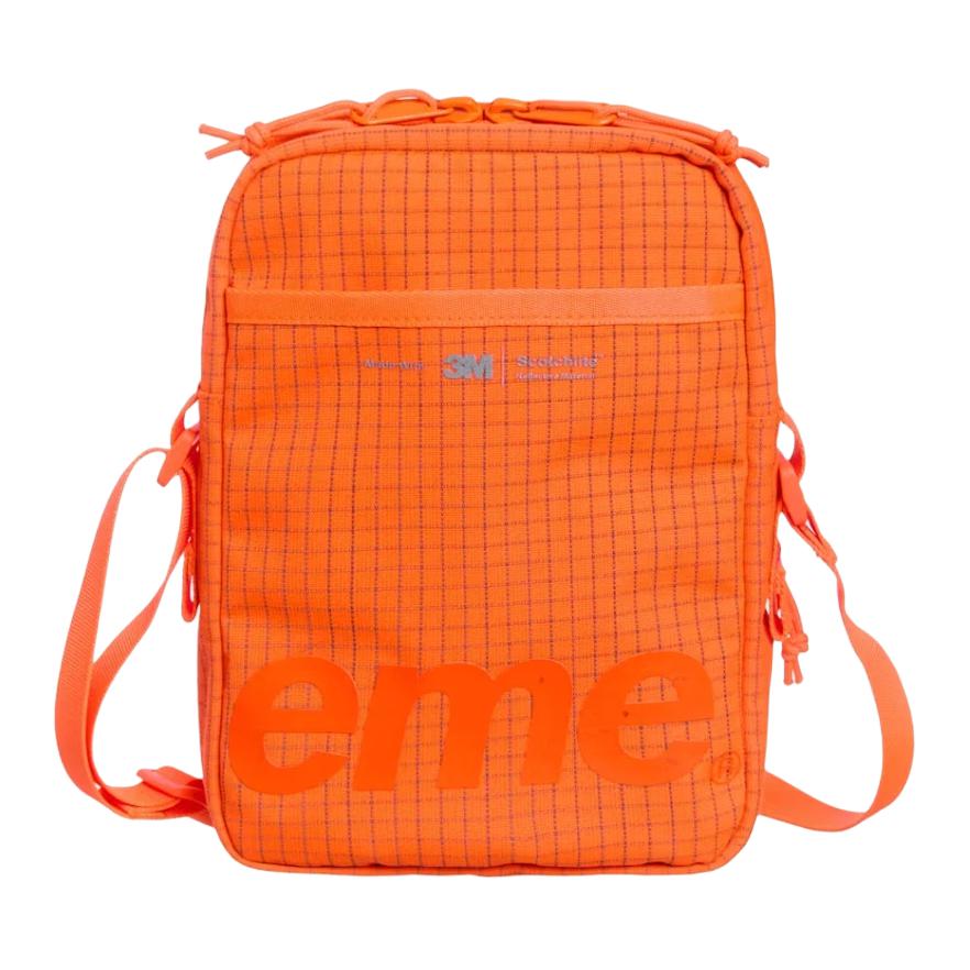 Мужская сумка Supreme Supreme SS24 Week 1 Logo (оранжевый)