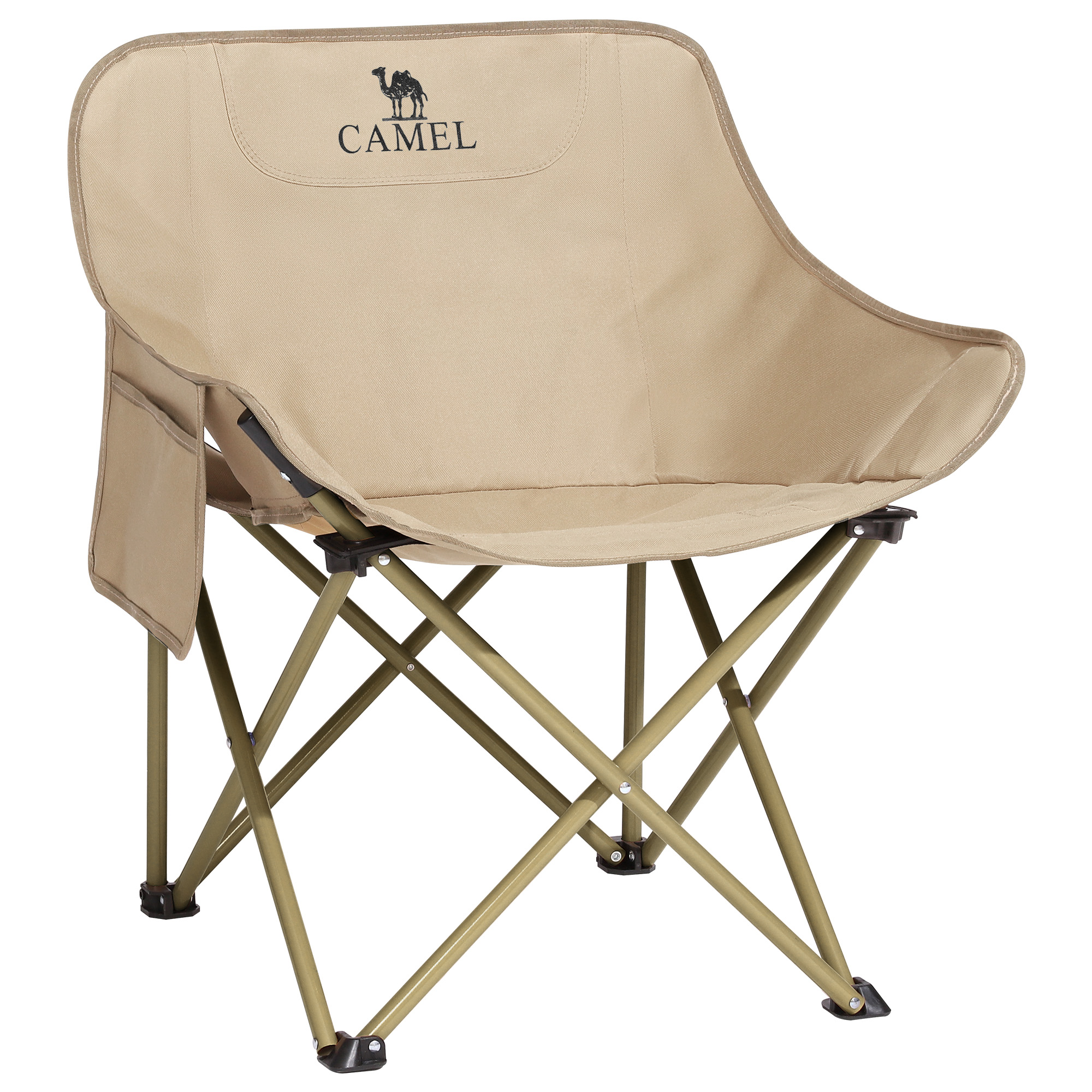 CAMEL Moon Chair Outdoor Folding Chair Sketching Chair Fishing Stool Beach Chair Camping Foldable Stool Outdoor Gear