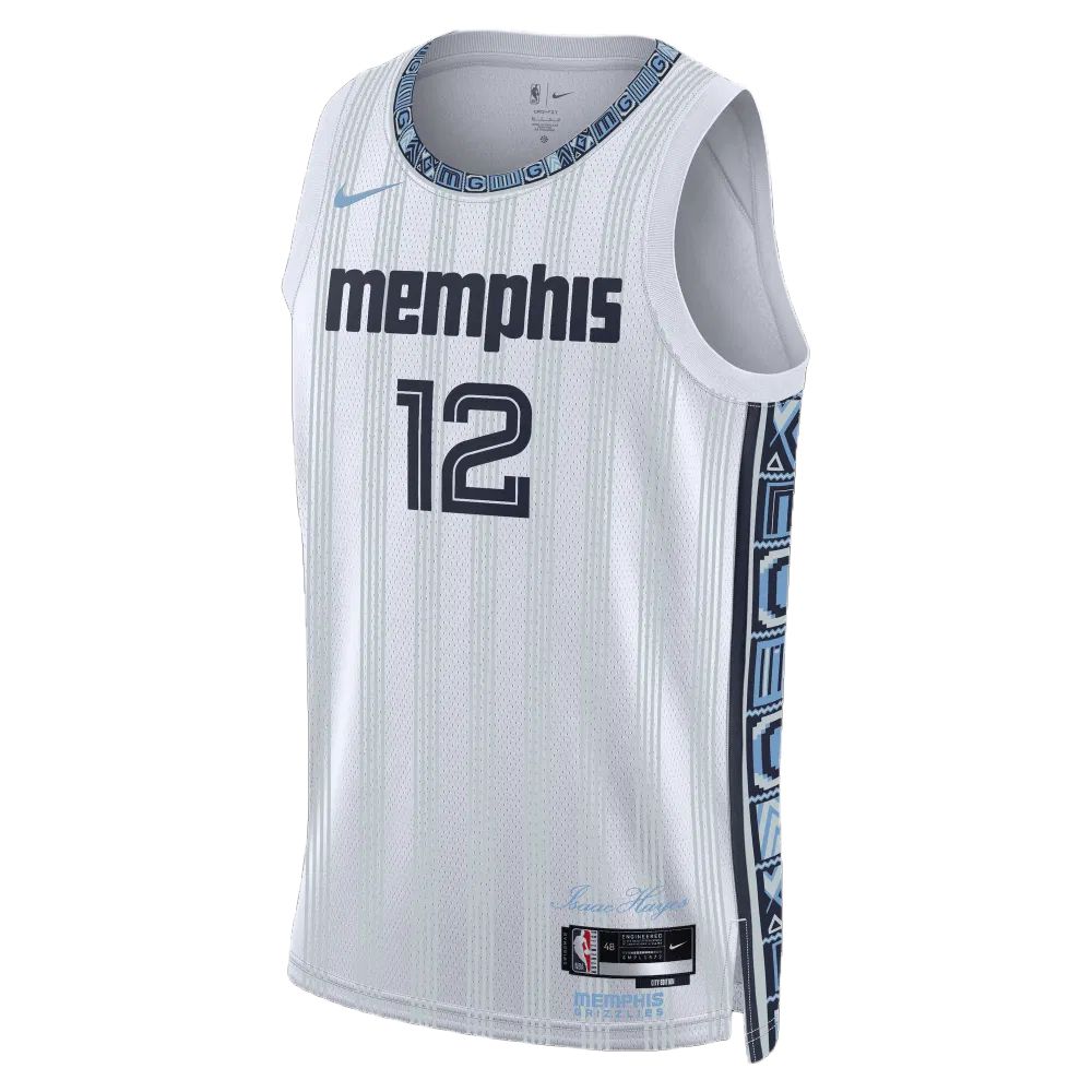 Nike NBA FW25 Image Morant Ja Morant Memphis Grizzlies City Edition Comfortable, soft and skin-friendly round neck pullover basketball vest for men