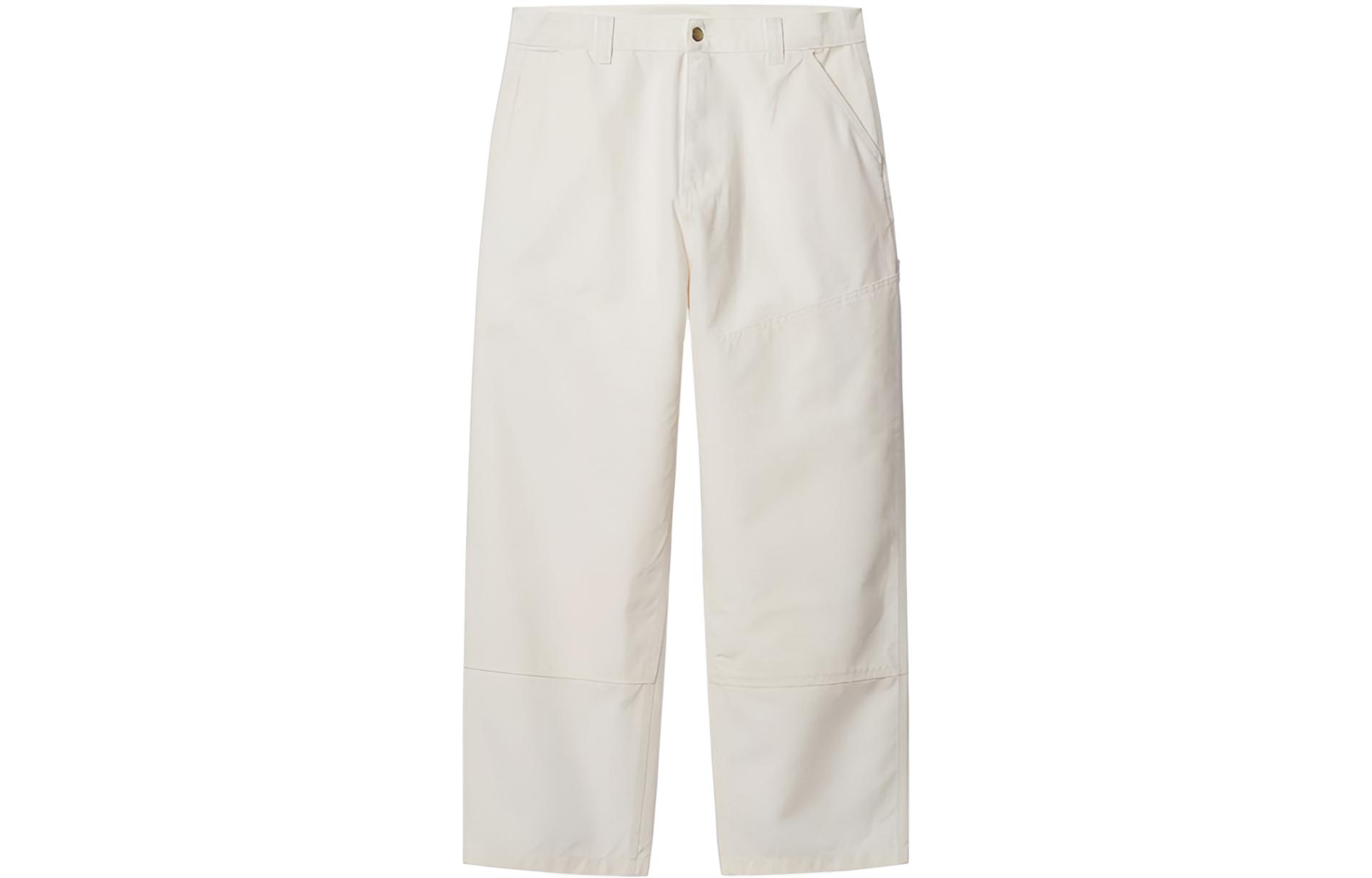 Мужские штаны Carhartt Carhartt WIP SS23 Wide Panel Double Front Pant (белые)