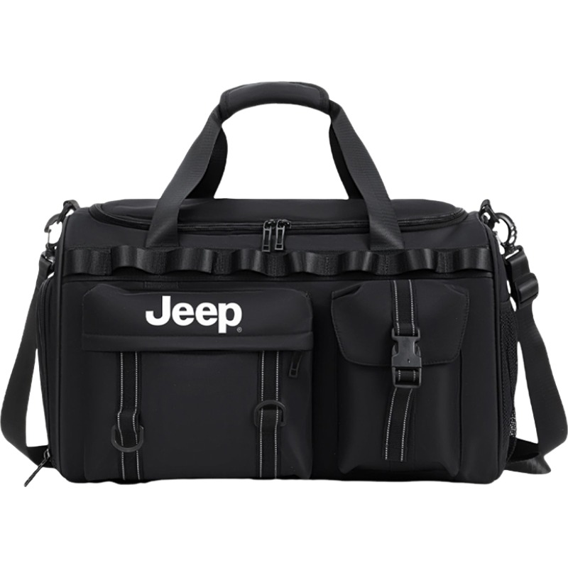 Мужская спортивная сумка Jeep (черная)