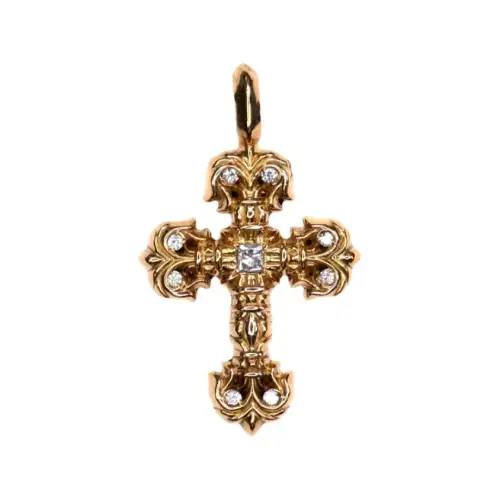 Chrome Hearts Pendants Unisex Gold