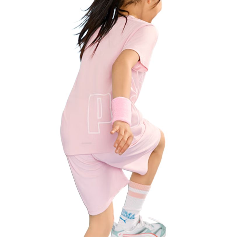 Спортивный костюм PUMA youngPERFORMANCE Wiseory (розовый) — фото 3