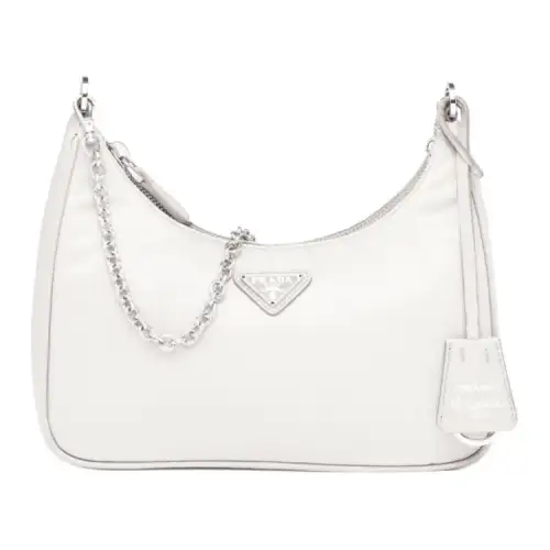 PRADA Re Edition 2005 Nylon Bag White