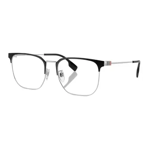 Burberry Plate And Metal Rectangular Eyeglass Frames Men's