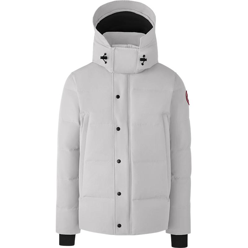 Мужские куртка Canada Goose Wyndham (серая / серебряная береза)