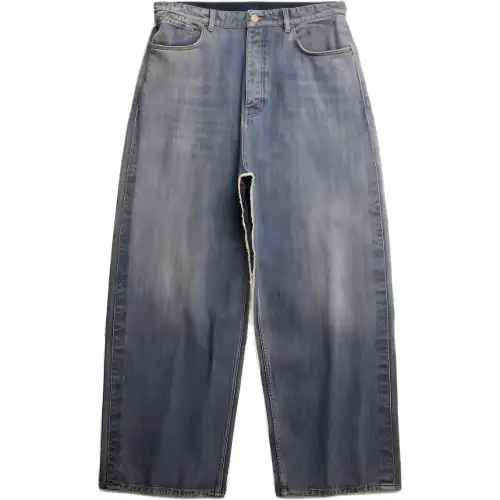 Balenciaga FW22 Jeans Loose Fit Unisex Light Blue