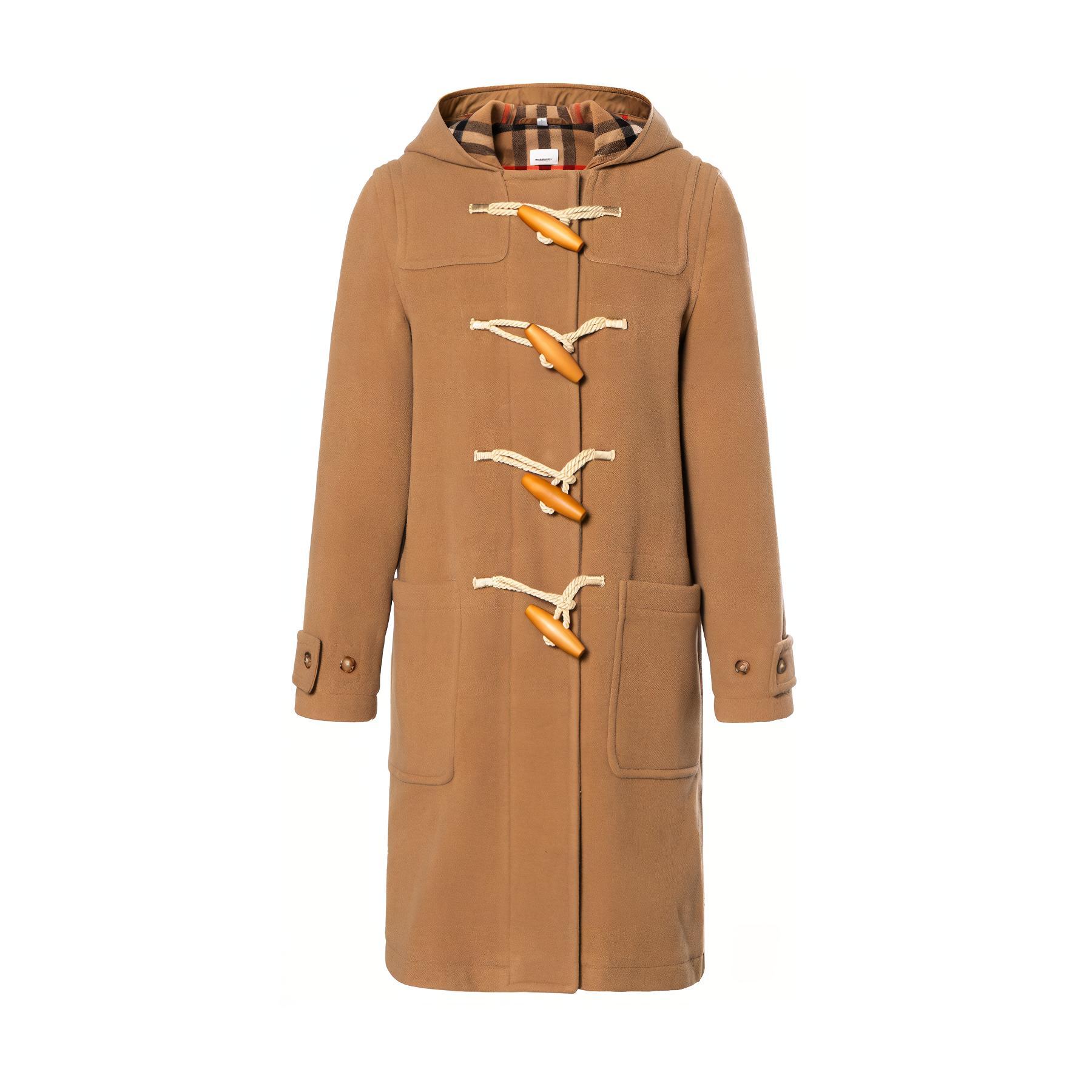 Женское пальто Burberry (бежевое)