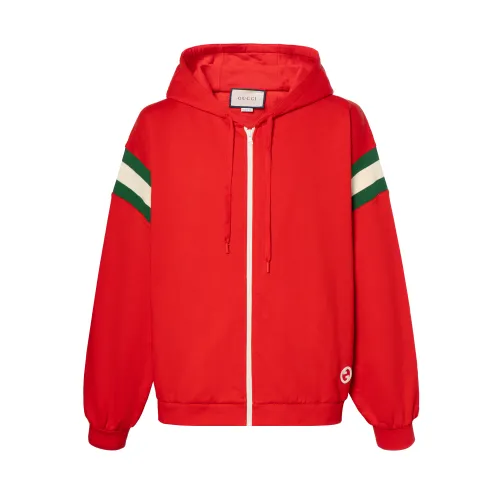 GUCCI Jersey Zipped Hoodie