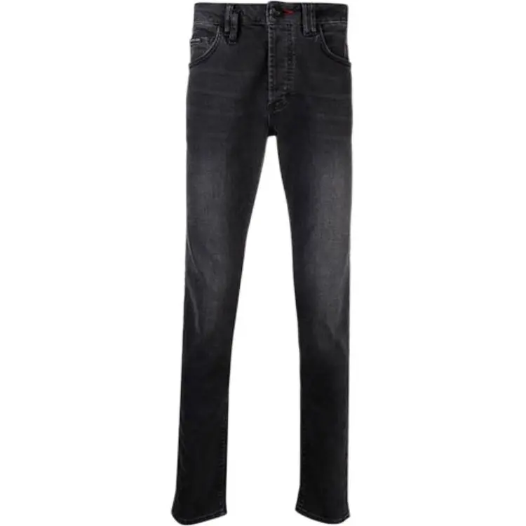 PHILIPP PLEIN Jeans Men's Dark Gray Moderate Slim Fit Pants