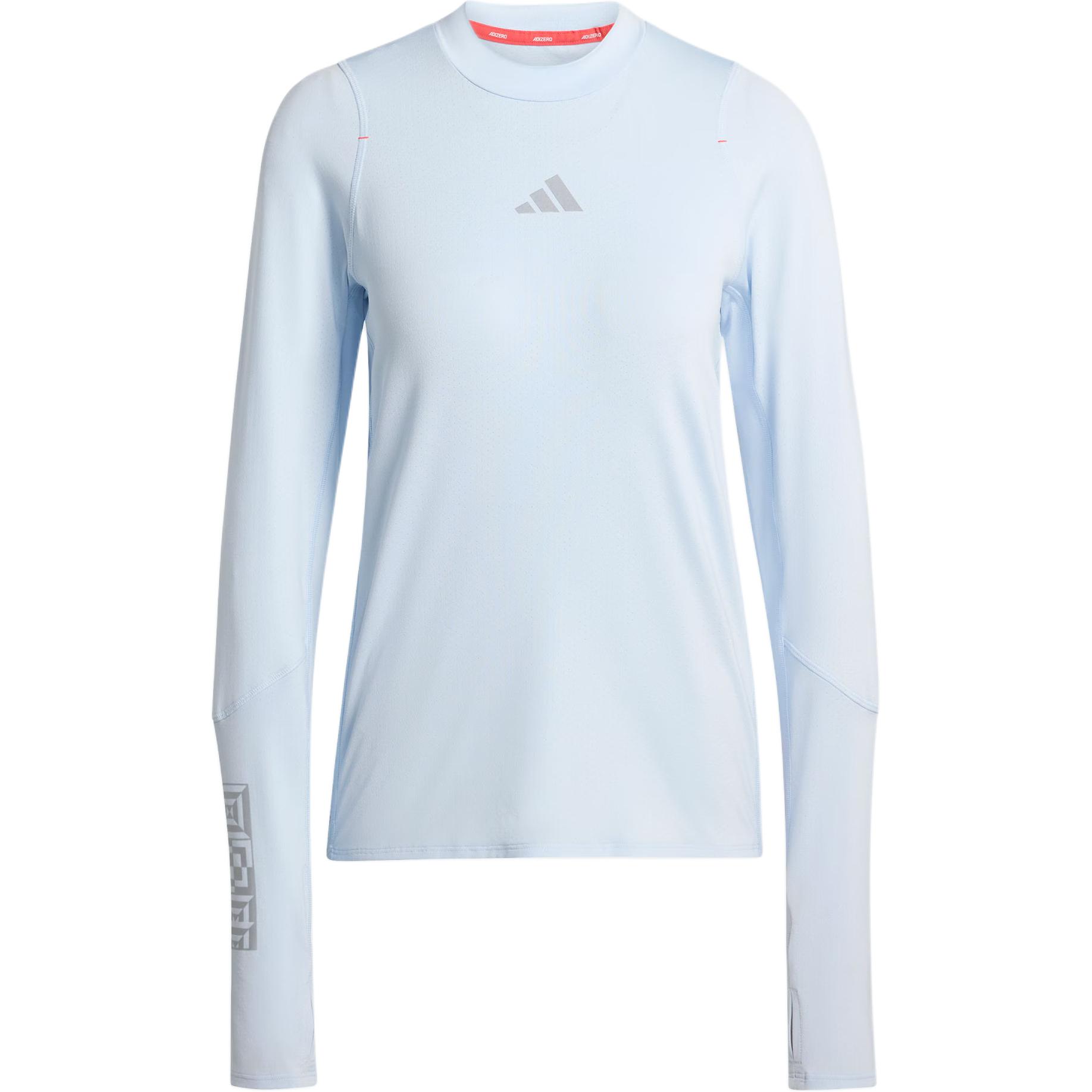 Женский лонгслив adidas Adizero EKIDEN TOP (черный)