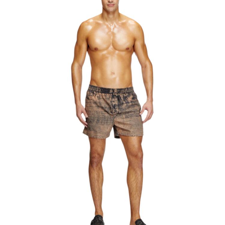 DIESEL Ken 37 Dnm Mid Length Swim Shorts