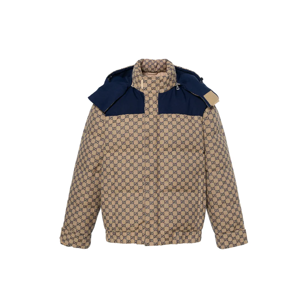GUCCI Gg Canvas Goose Down Jacket