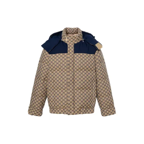 GUCCI Gg Canvas Goose Down Jacket