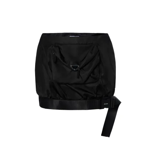 PRADA Casual Short Skirts Women's