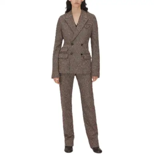 Bottega Veneta Knotted Herringbone Jacket